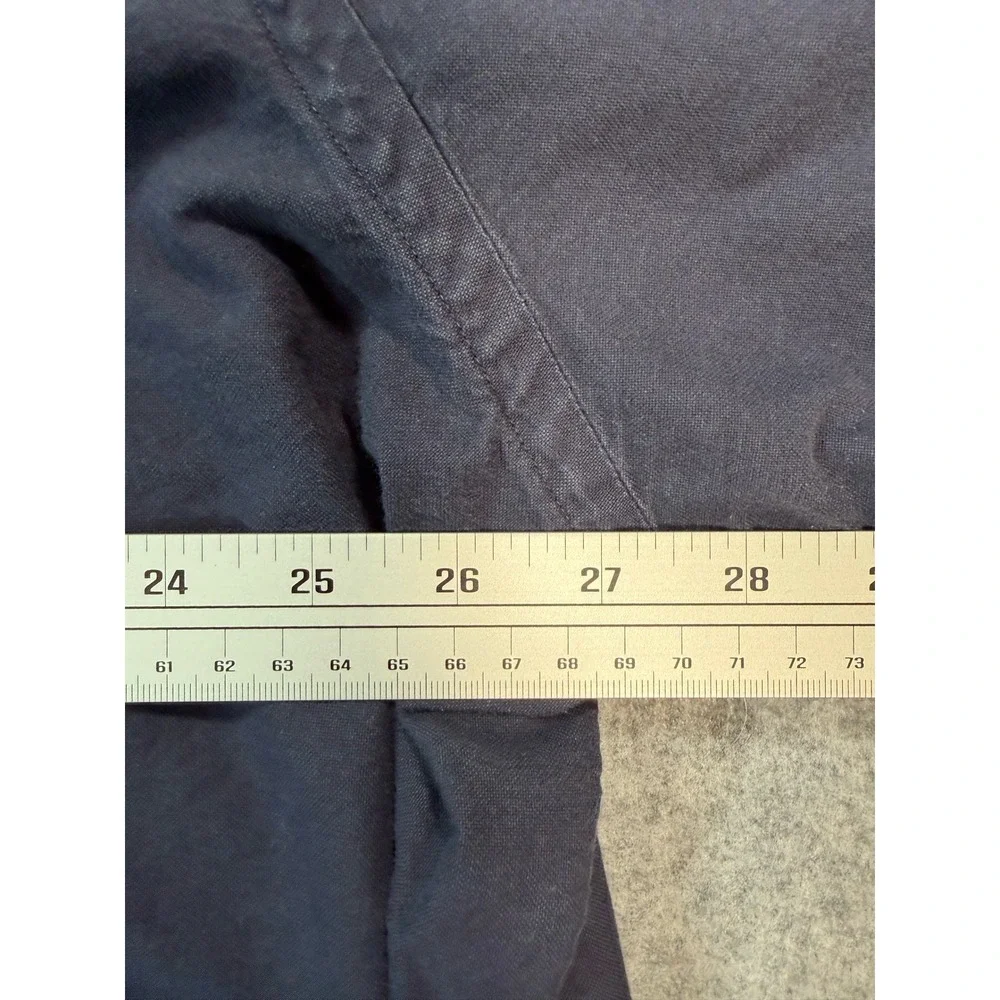 Polo Ralph Lauren Mens 3XLT Navy Blue Button Down Long Sleeve Pony Logo Shirt